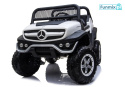 Auto na Akumulator Mercedes Unimog Ekoskóra 4x45W EVA LED