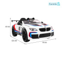 BMW M6 GT3 2x6V Auto na akumulator dla dzieci MP3 pilot