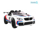 BMW M6 GT3 2x6V Auto na akumulator dla dzieci MP3 pilot