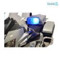 Pojazd BMW policja motor na akumulator LED EVA