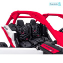 Maverick Turbo RR Buggy na akumulator Ekoskóra Koła EVA Mp3 USB Bluetooth LED Pasy