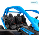 Maverick Turbo RR Buggy na akumulator Ekoskóra Koła EVA Mp3 USB Bluetooth LED Pasy