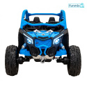 Maverick Turbo RR Buggy na akumulator Ekoskóra Koła EVA Mp3 USB Bluetooth LED Pasy