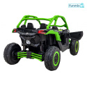 Maverick Turbo RR Buggy na akumulator Ekoskóra Koła EVA Mp3 USB Bluetooth LED Pasy