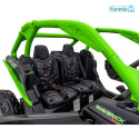 Maverick Turbo RR Buggy na akumulator Ekoskóra Koła EVA Mp3 USB Bluetooth LED Pasy