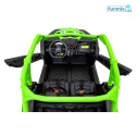 Maverick Turbo RR Buggy na akumulator Ekoskóra Koła EVA Mp3 USB Bluetooth LED Pasy