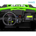 Maverick Turbo RR Buggy na akumulator Ekoskóra Koła EVA Mp3 USB Bluetooth LED Pasy