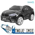 Auto BMW X6M XXL lakier pilot ekoskóra pasy wolny start MP3 LED