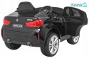 BMW X6M 2x45W Lakierowane Auto na akumulator pilot EVA audio LED