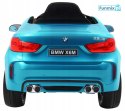 BMW X6M 2x45W Lakierowane Auto na akumulator pilot EVA audio LED