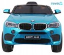 BMW X6M 2x45W Lakierowane Auto na akumulator pilot EVA audio LED