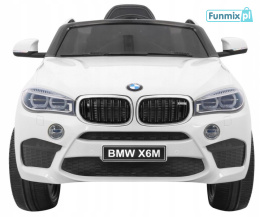 Auto BMW X6M elektryczne na akumulator pilot EVA wolny start audio LED