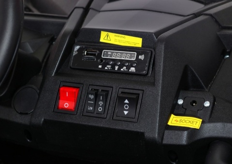 Auto Buggy ATV racing na akumulator napęd 4X4 pilot MP3 LED