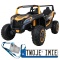 Auto Buggy ATV racing na akumulator napęd 4X4 pilot MP3 LED