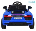 Audi R8 2x35W na akumulator dla dzieci z Pilotem EVA wolny start MP3 LED