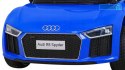 Audi R8 2x35W na akumulator dla dzieci z Pilotem EVA wolny start MP3 LED