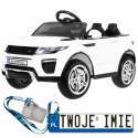 Rapid racer z kluczykiem elektryczne Auto na akumulator pilot EVA MP3 LED