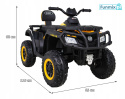 Quad XT-speed 4x4 Pojazd na akumulator dla dzieci 320W 24V MP3 LED