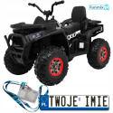 Pojazd na akumulator Quad ATV desert dla dzieci 4X45W pilot pokrowiec MP3