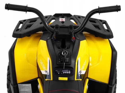 Quad ATV Desert 4X35W Pojazd na akumulator dla dzieci pilot pokrowiec MP3