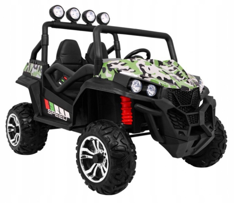 Grand Buggy Lift 4x4 Terenowe Auto Na Akumulator Pilot Radio MP3 LED