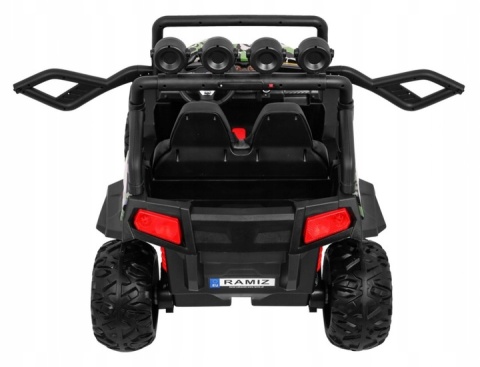 Grand Buggy Lift 4x4 Terenowe Auto Na Akumulator Pilot Radio MP3 LED