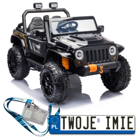 Samochód XB-1118 4x45W Auto Na Akumulator Ekoskóra Bluetooth EVA LED