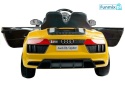 Audi R8 Spyder Lakierowane 2x45W Auto na Akumulator ekoskóra EVA LED MP3