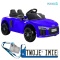 Audi R8 Spyder Lakierowane 2x45W Auto na Akumulator ekoskóra EVA LED MP3