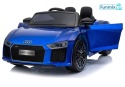 Audi R8 Spyder Lakierowane 2x45W Auto na Akumulator ekoskóra EVA LED MP3