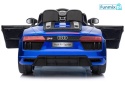 Audi R8 Spyder Lakierowane 2x45W Auto na Akumulator ekoskóra EVA LED MP3