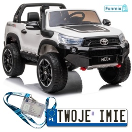 Auto na Akumulator Toyota Hilux Bluetooth Ekoskóra Radio EVA LED