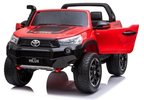 Auto na Akumulator Toyota Hilux Lakier Bluetooth Ekoskóra EVA LED