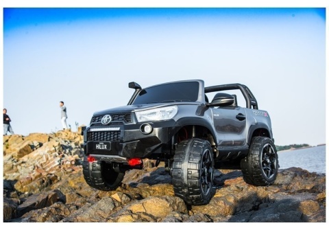 Auto na Akumulator Toyota Hilux Lakier Bluetooth Ekoskóra EVA LED