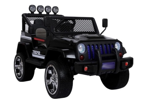 Jeep S2388 4x45W Auto na Akumulator dla dzieci Bluetooth Ekoskóra EVA LED
