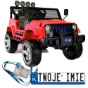 Auto na Akumulator dla dzieci Jeep 4x45W Bluetooth Ekoskóra EVA LED