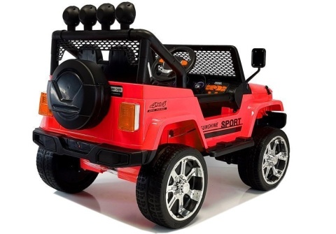 Auto na Akumulator dla dzieci Jeep 4x45W Bluetooth Ekoskóra EVA LED