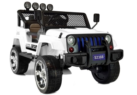 Auto na Akumulator dla dzieci Jeep 4x45W Bluetooth Ekoskóra EVA LED