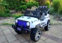 Auto na Akumulator dla dzieci Jeep 4x45W Bluetooth Ekoskóra EVA LED