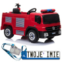 Wóz Strażacki Pojazd 2x45W Auto Na Akumulator Dla Dzieci EVA LED Pilot