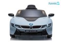 BMW I8 JE1001 Pojazd 2x45W Auto na Akumulator Ekoskóra EVA LED MP3