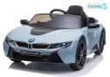 BMW I8 JE1001 Pojazd 2x45W Auto na Akumulator Ekoskóra EVA LED MP3