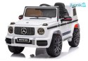 Mercedes G63 AMG Pojazd 2x45W na Akumulator z pilotem Ekoskóra EVA LED