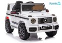 Mercedes G63 AMG Pojazd 2x45W na Akumulator z pilotem Ekoskóra EVA LED