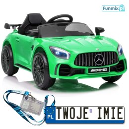 Samochód A021 Auto na akumulator dla dzieci ekoskóra bluetooth LED MP3