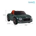 Bentley EXP 12 Lakierowany Auto pojazd na akumulator ekoskóra EVA MP3 klakson