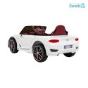 Bentley EXP 12 Lakierowany Auto pojazd na akumulator ekoskóra EVA MP3 klakson