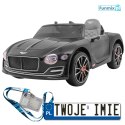 Bentley EXP 12 Lakierowany Auto pojazd na akumulator ekoskóra EVA MP3 klakson