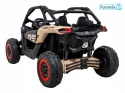 Maverick Turbo RR Buggy na akumulator Ekoskóra Koła EVA Mp3 USB Bluetooth LED Pasy