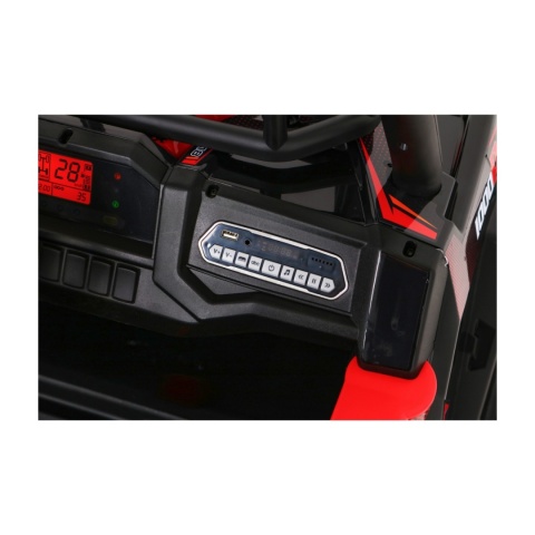 Buggy UTV Terenówka na akumulator Pilot Bagażnik Wolny Start EVA MP3 LED
